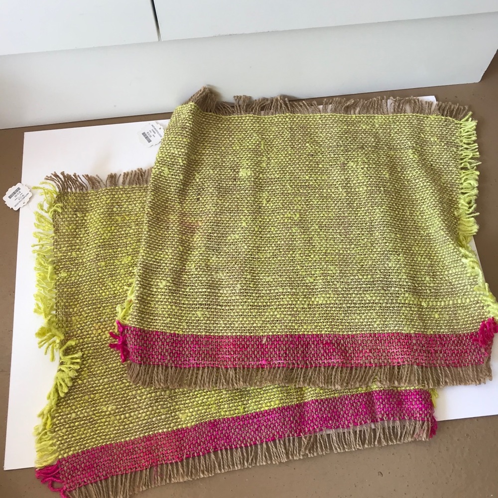 Anthropologie Boho Woven Placemats